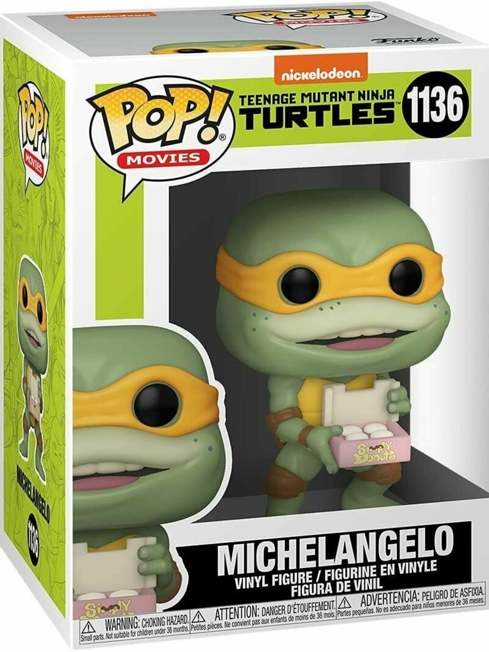 FUNKO POP / Michelangelo from Teenage Mutant Ninja Turtles #1136